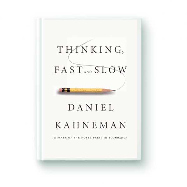 Thinking, Fast and Slow book cover